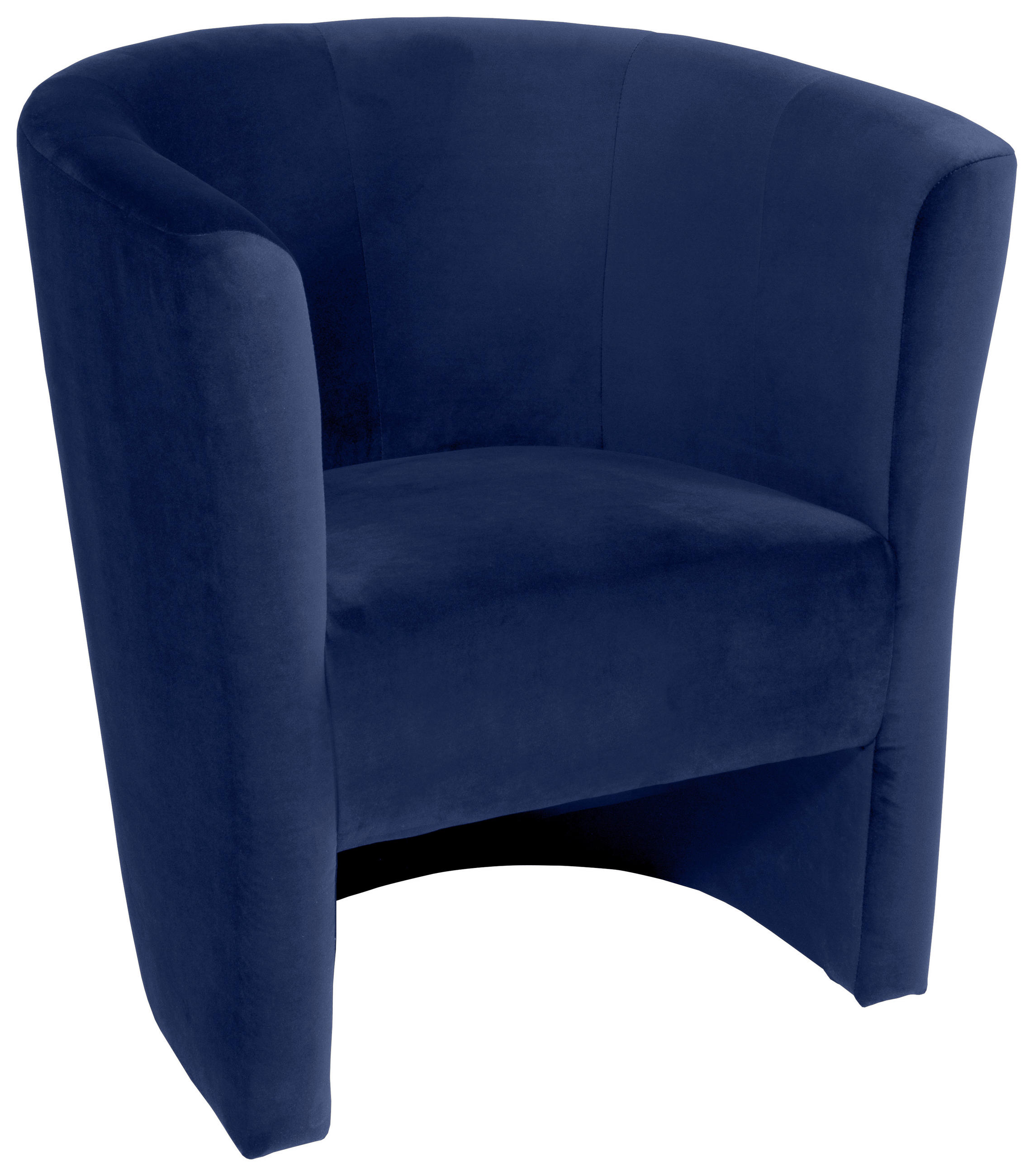 FOTEL - fekete/kék, Konventionell, textil (70/77/60cm) - MID.YOU
