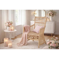 SESSEL Beige    - Beige, Natur, Holz (62/55/96cm) - MID.YOU