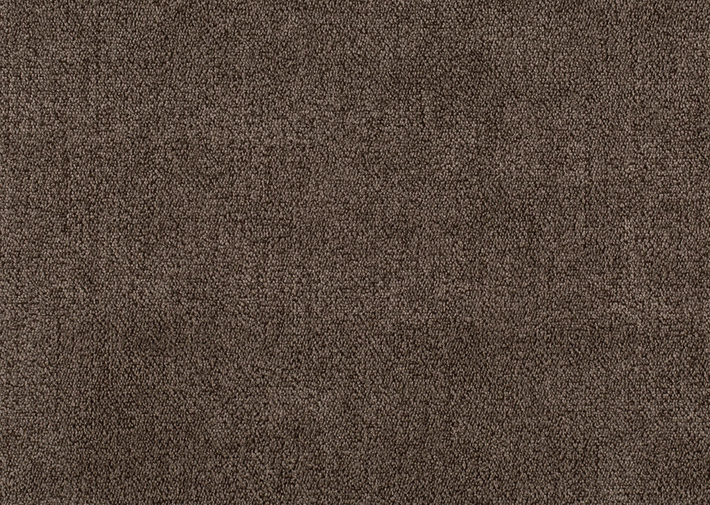 SAROKKANAPÉ textil barna  - króm/barna, Design, műanyag/textil (294/173cm) - Carryhome