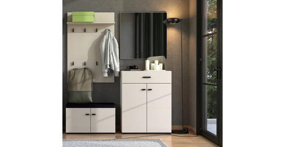 GARDEROBE 5-teilig  in 170/194/35 cm  - Kaschmir, Basics, Holzwerkstoff/Textil (170/194/35cm) - Carryhome