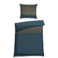 BETTWÄSCHE Satin 140/200 cm  - Dunkelblau, Trend, Textil (140/200cm) - Florella