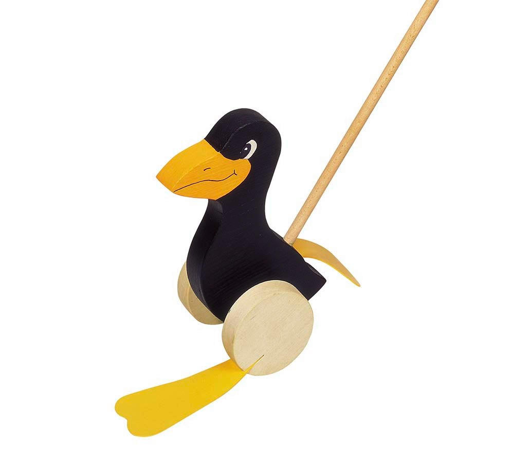 IGRAČKA ZA GURANJE   - Basics, drvo (60cm) - Goki