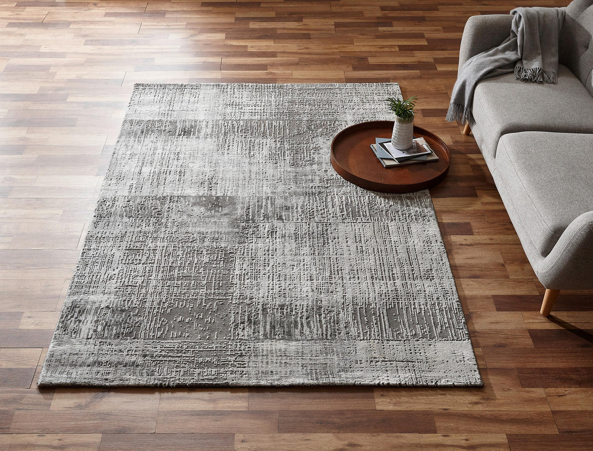 VINTAGE-TEPPICH 80/150 cm Grau  - Grau, Design, Textil (80/150cm) - Novel