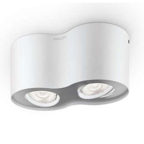 LED REFLEKTOR - bela, Trendi, metal (19,2/10,2/8cm) - Philips