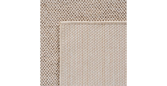 FLACHWEBETEPPICH 80 cm HELIX Beige  - Beige, Basics, Kunststoff/Textil (80cm) - Novel
