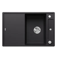 SPÜLE 525840  - Schwarz, Basics, Stein (78/19/51cm) - Blanco