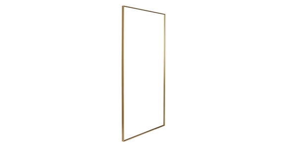 WANDSPIEGEL 100/200/2,5 cm    in rechteckig  - Goldfarben, Trend, Glas/Holzwerkstoff (100/200/2,5cm) - Landscape