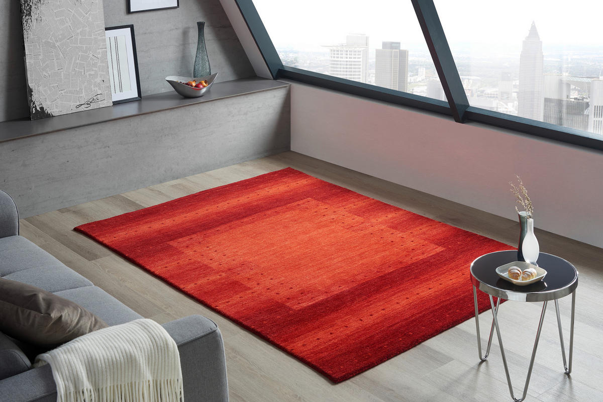 ORIENTÁLNÍ KOBEREC, 70/140 cm, červená - červená, Konvenční, textil (70/140cm) - Cazaris