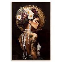 LEINWANDBILD Frauen  - Goldfarben, Basics, Holz/Kunststoff (62/92/3.5cm)