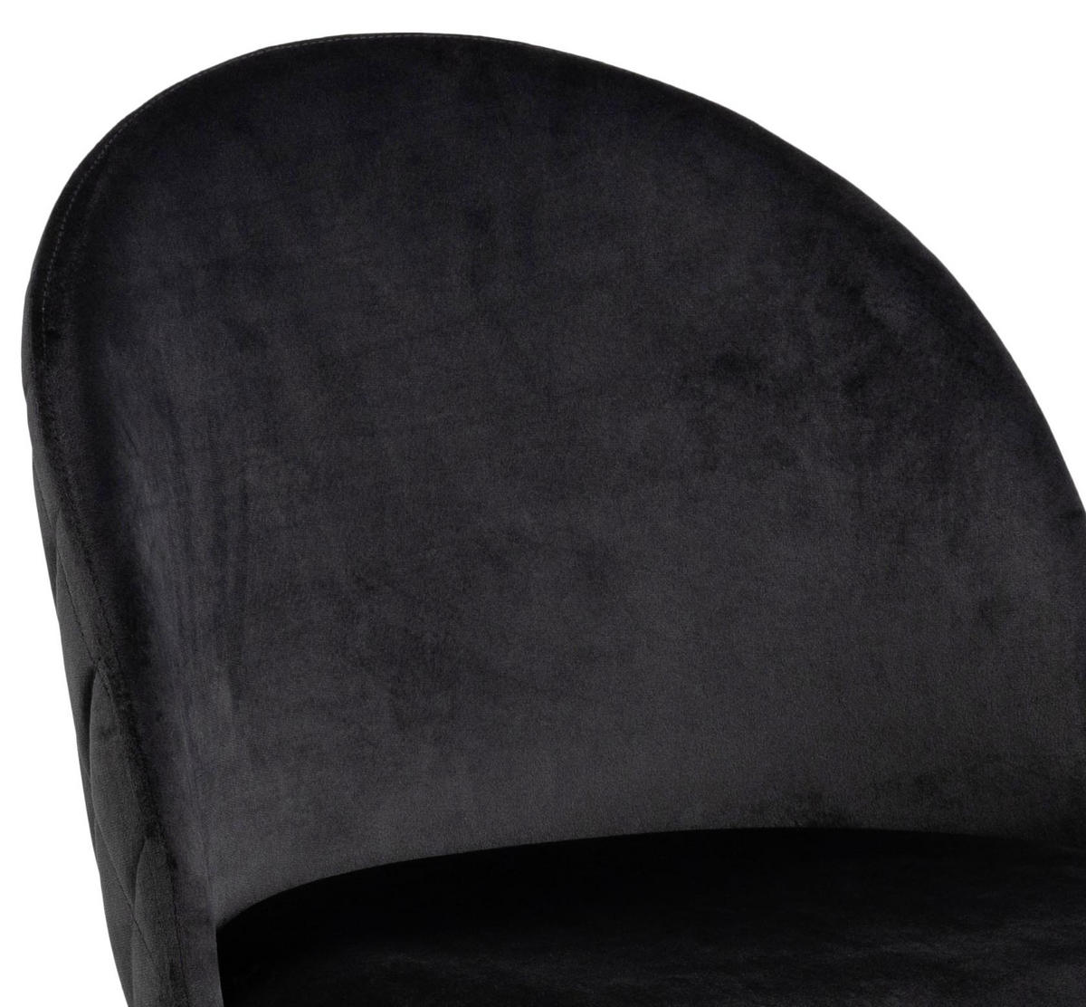 ŽIDLE, černá, barvy zlata - černá/barvy zlata, Konvenční, kov/textil (49,5/80,5/54cm) - Livetastic
