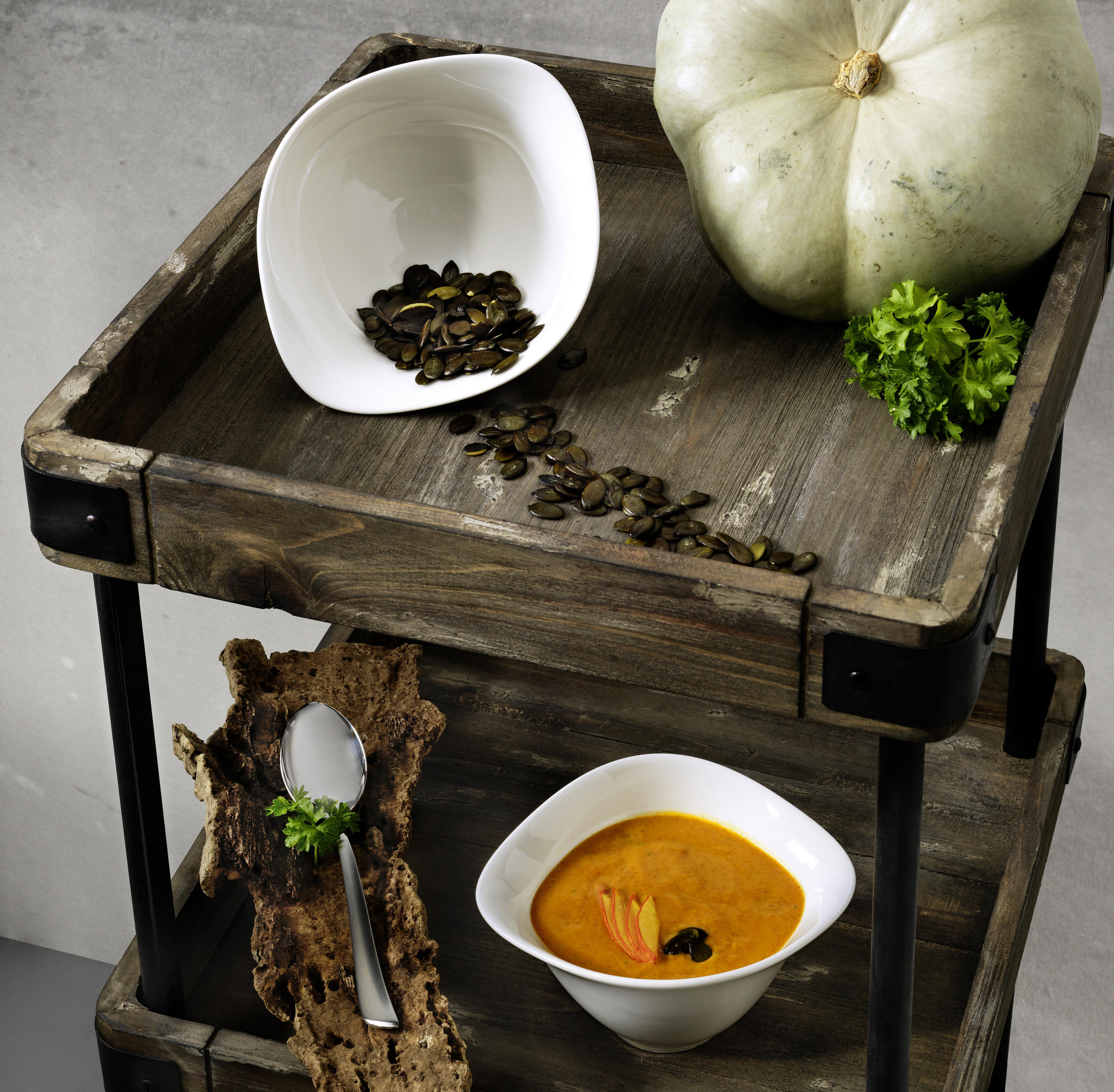 SUPPENTELLERSET Vapiano 2-teilig - Weiß, Design, Keramik (18cm) - Villeroy & Boch