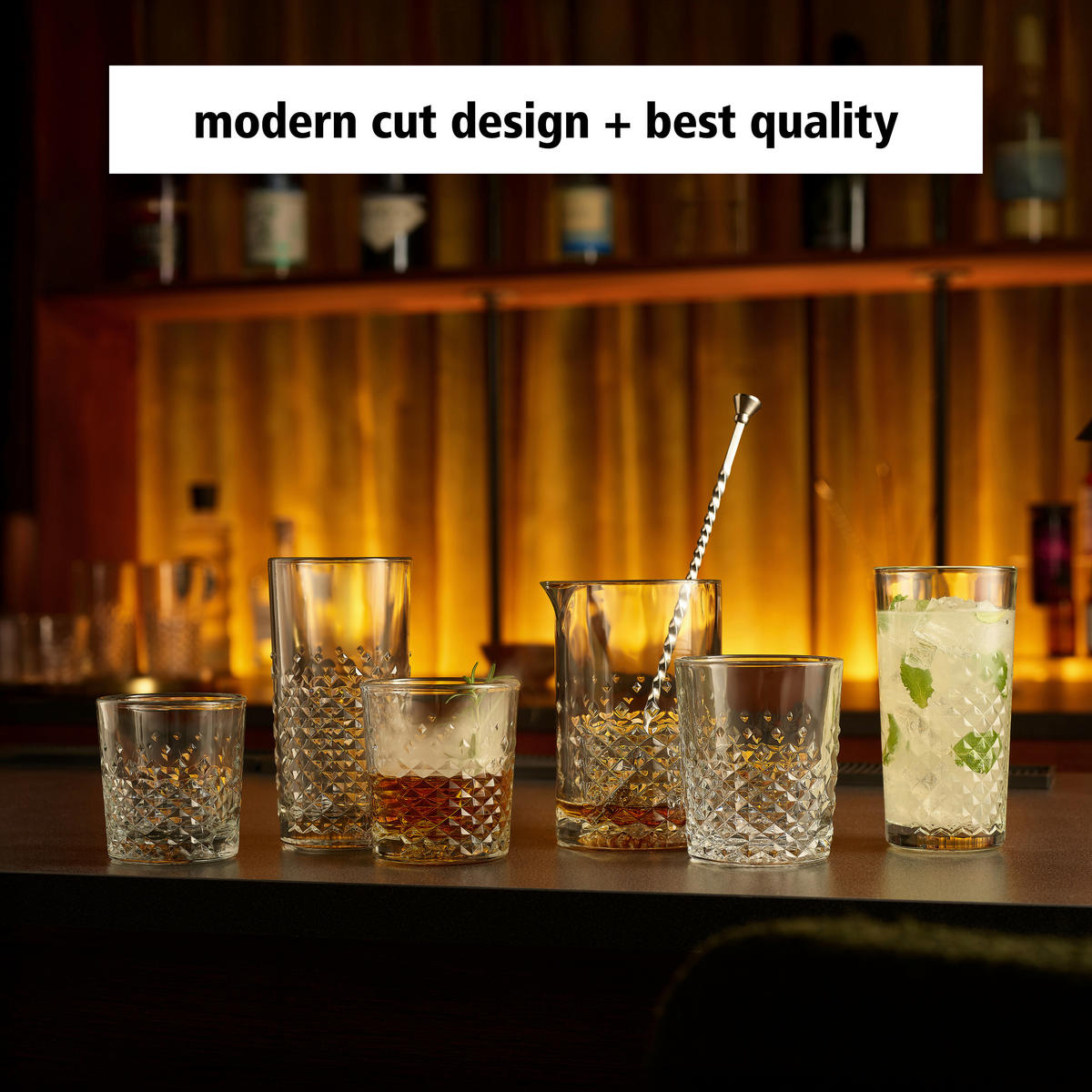 GLÄSERSET OCULAR  12-teilig  - Klar, Basics, Glas (8/9cm)