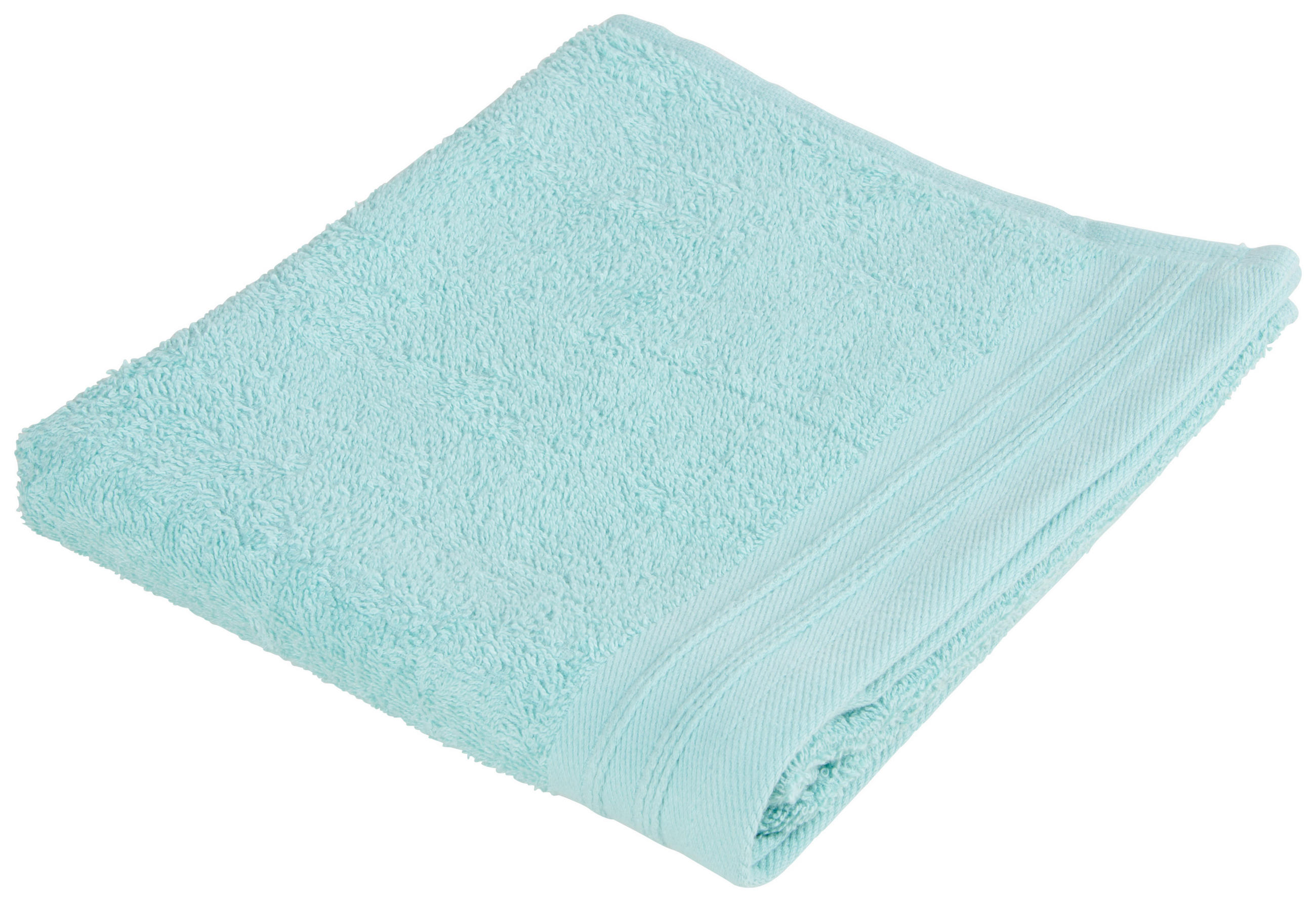 HANDDUK Kent turkos  - turkos, Klassisk, textil (50/90cm) - Boxxx