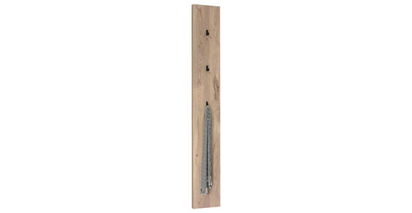 GARDEROBENPANEEL  in 22/170/2 cm  - Eichefarben, Basics, Holzwerkstoff (22/170/2cm) - Carryhome