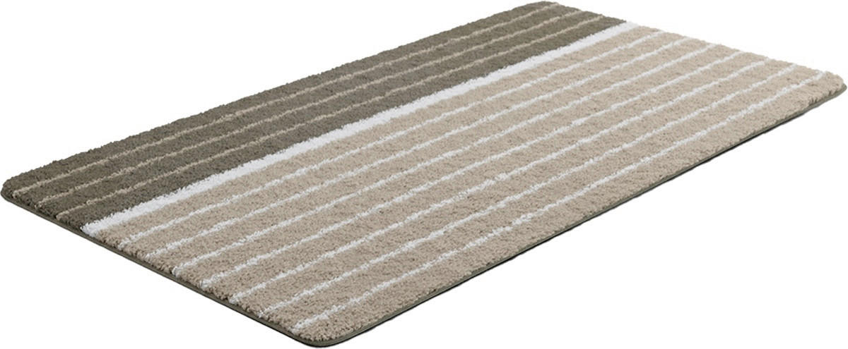 BADTEPPICH Taupe 60/100 cm  - Taupe, Basics, Kunststoff/Textil (60/100cm) - Grund