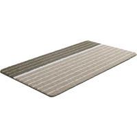 BADTEPPICH Taupe 60/100 cm  - Taupe, Basics, Kunststoff/Textil (60/100cm) - Grund