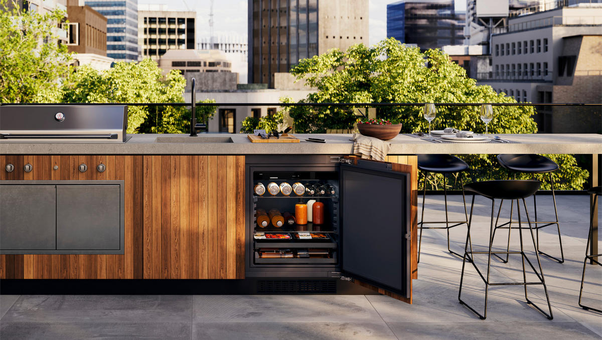 KÜHLSCHRANK 59,7/81,9/56,4 cm UORPR365I-20 Outdoor - Unterbaukühlschrank  - Anthrazit, Basics, Kunststoff/Metall (59,7/81,9/56,4cm) - Liebherr