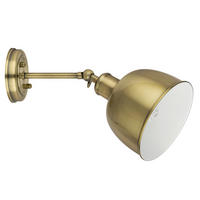 WANDLEUCHTE 25/15,5/25 cm  - Messingfarben, Trend, Metall (25/15,5/25cm) - Collett's Monde