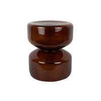 BEISTELLTISCH Hellbraun  - Hellbraun, Basics, Glas (35/41cm) - Leitmotiv