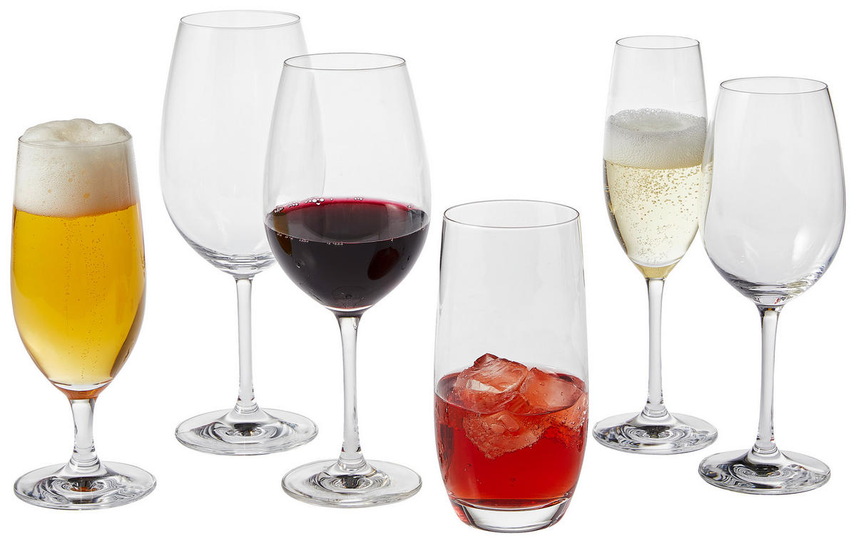 ČAŠA ZA BORDO  633 ml  Celebration  - prozirno, Basics, staklo (633ml) - Novel