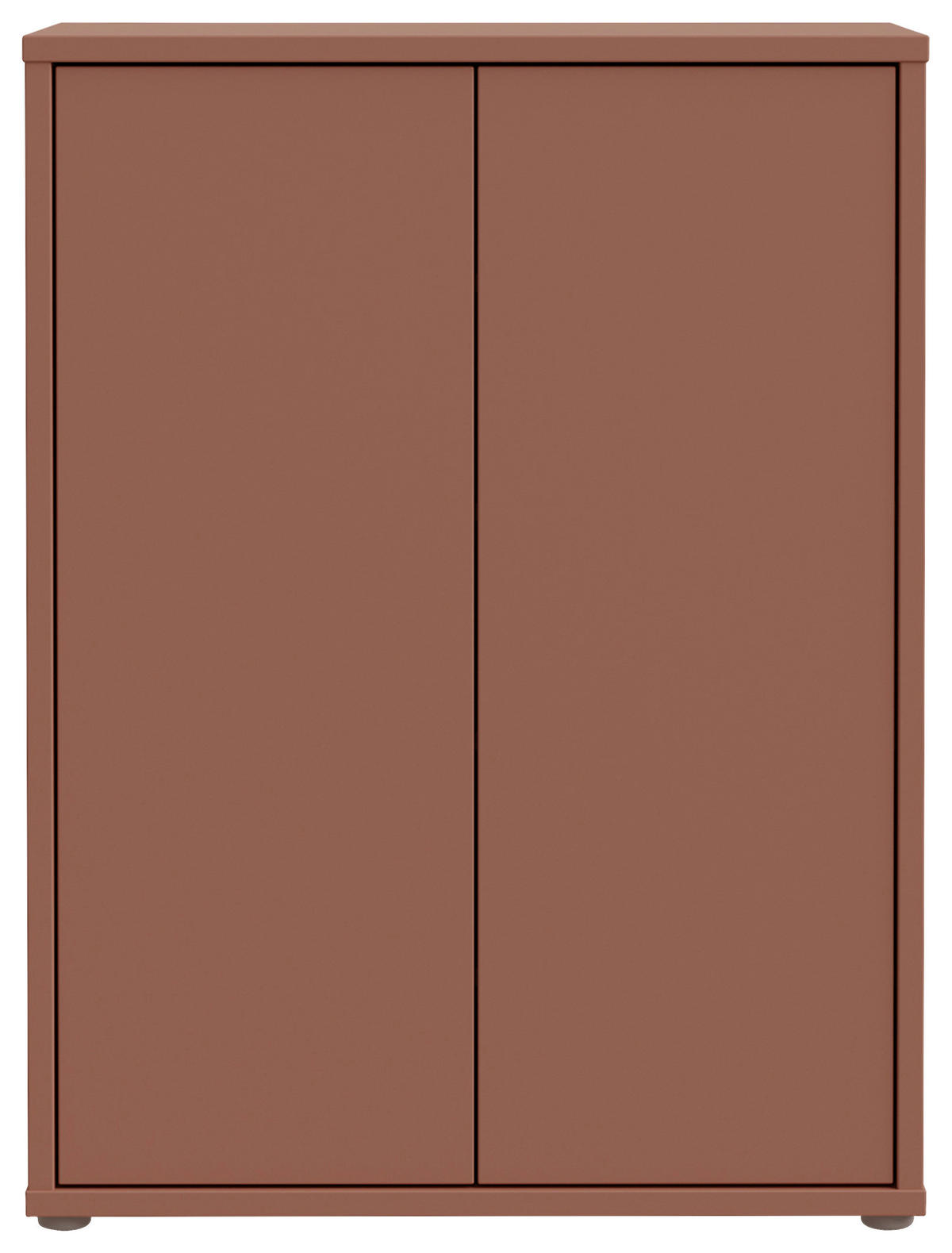 SCHUHSCHRANK Alice Springs  in 74,5/99,1/34,9 cm  - Terracotta/Grau, MODERN, Holzwerkstoff/Kunststoff (74,5/99,1/34,9cm) - Xora