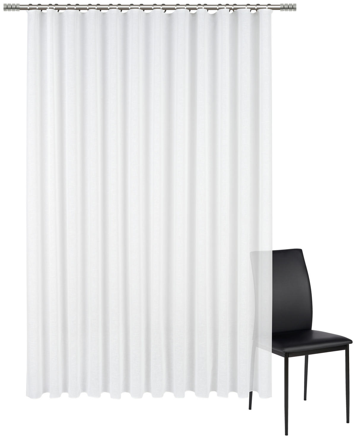 PERDEA CONFECțIONATĂ transparent  - alb, Konventionell, textil (300/225cm) - Esposa