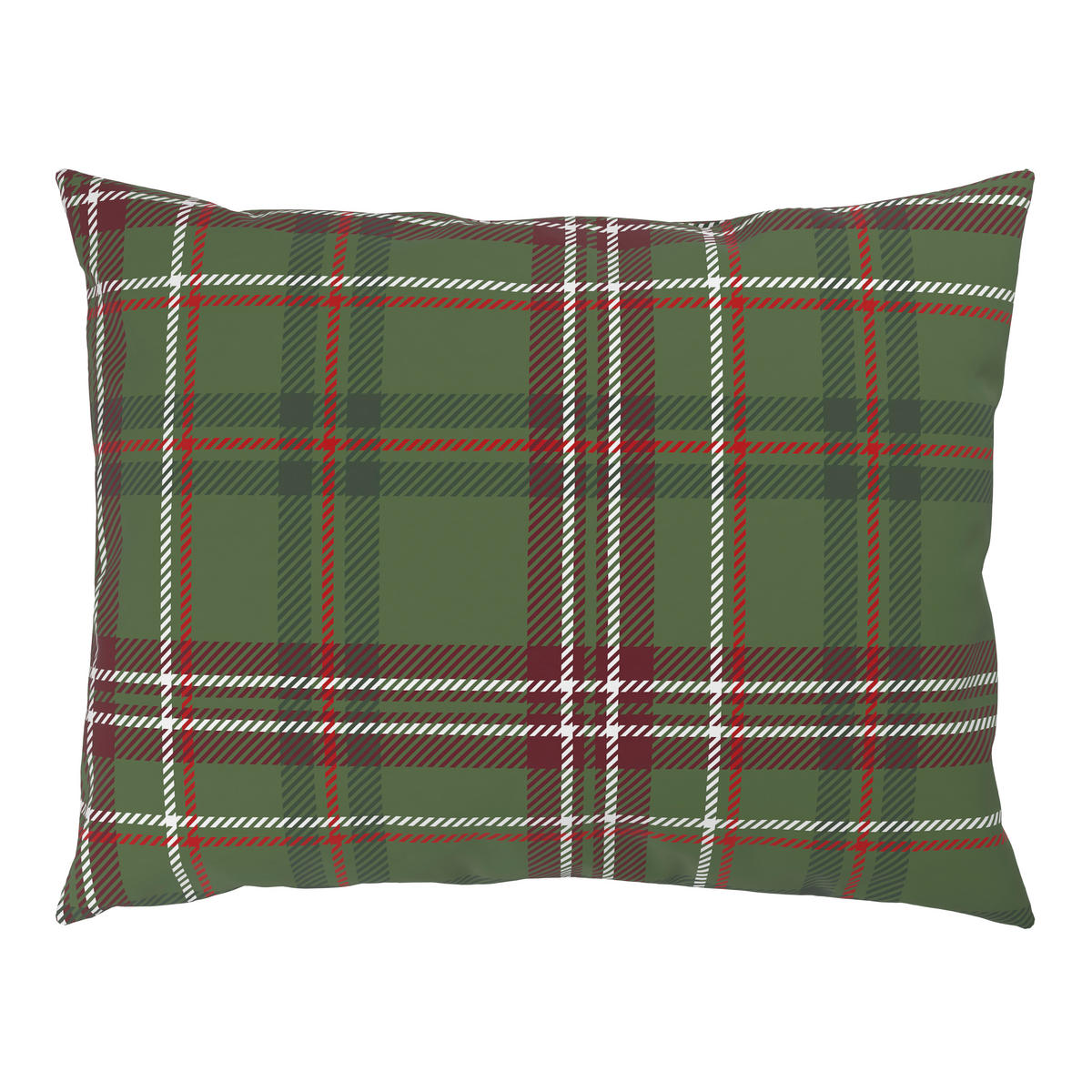 BETTWÄSCHE 2-teilig Renforcé 140/200 cm  - Rot/Weiß, Design, Textil (140/200cm) - X-Mas