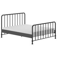 KINDER-/JUNIORBETT - Schwarz, ROMANTIK / LANDHAUS, Holz/Metall (160/200cm) - MID.YOU