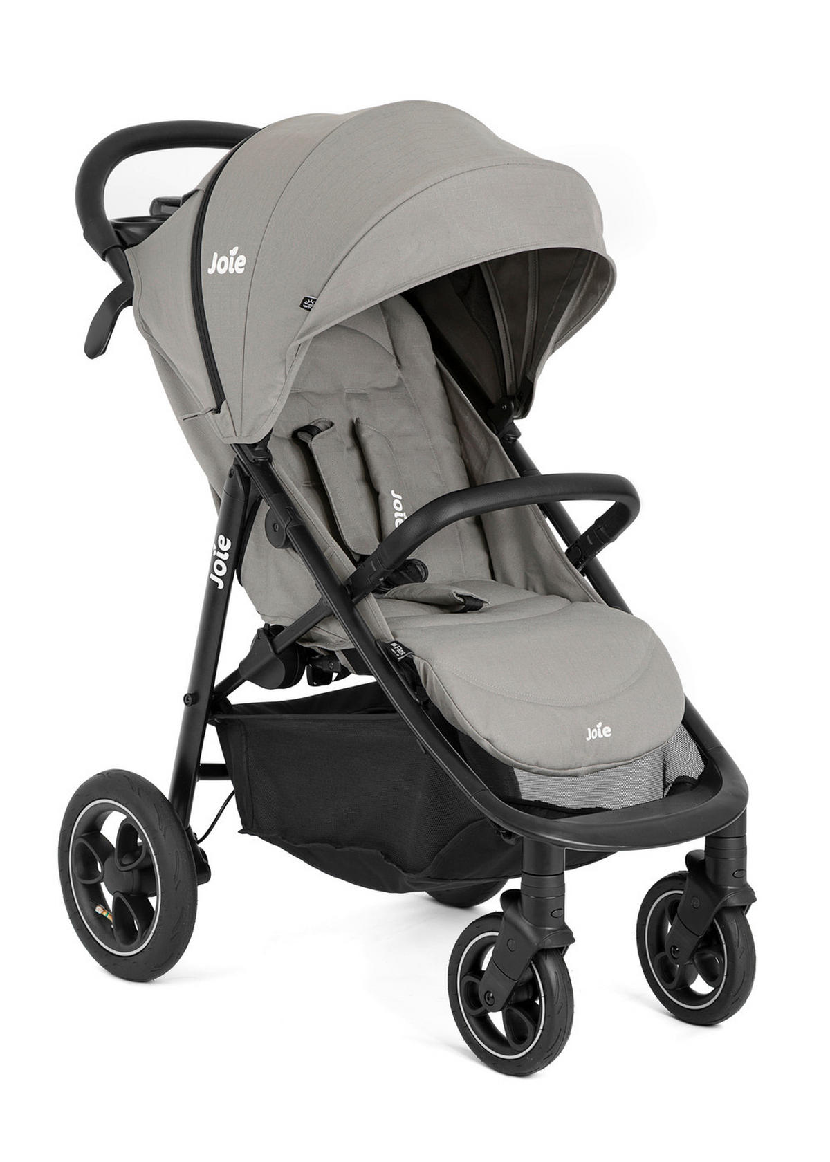 BUGGY LITETRAX PRO AIR  - Schwarz/Grau, Basics, Textil/Metall (58/103/93,6cm) - Joie