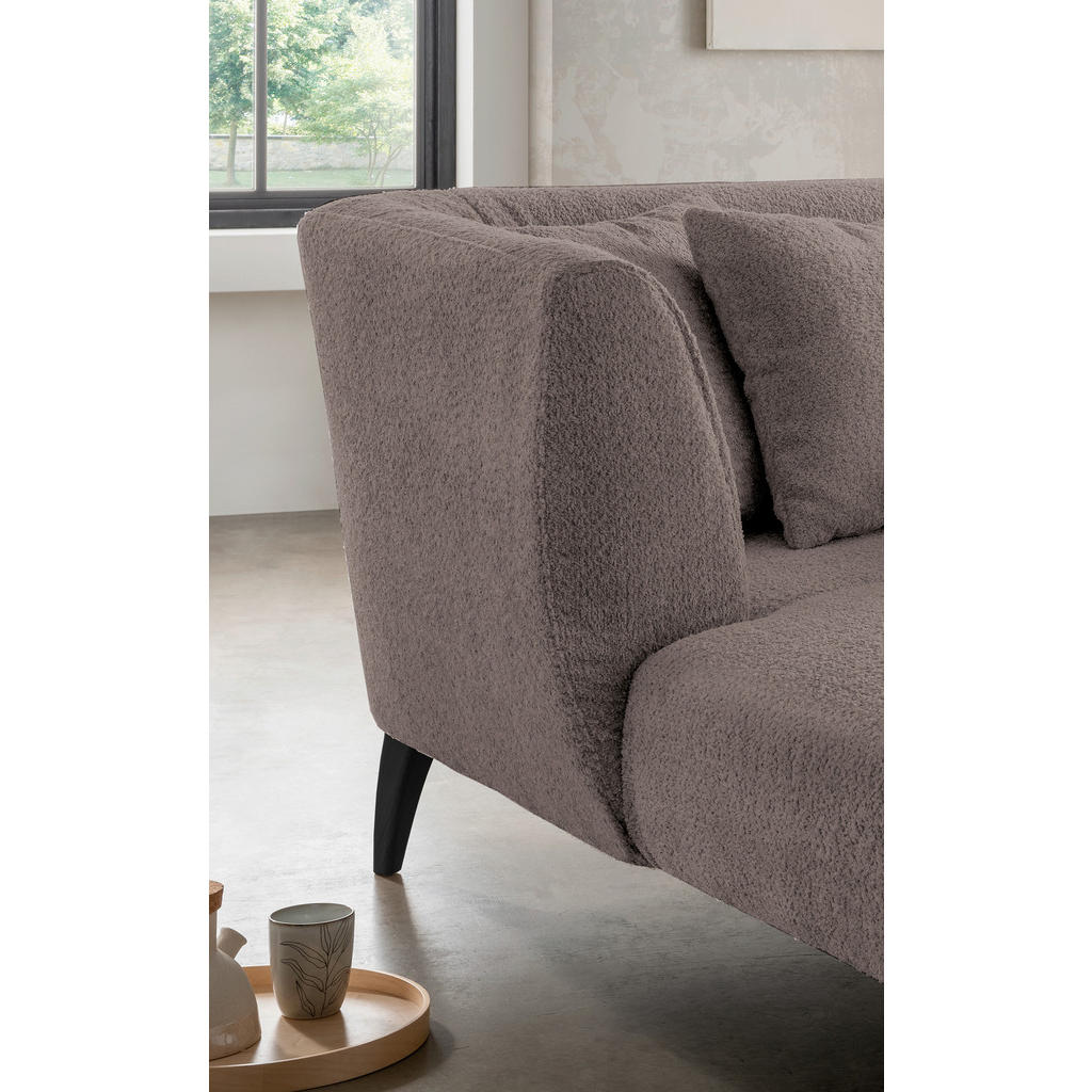 Thumbnail - Mid.you Xxl-Sessel, Taupe, Textil, Buche, Uni, Füllung: Schaumstoff, 108x84x155 cm, Made in EU, Stoffauswahl, erweiterba...