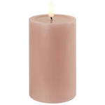 LED-KERZE 7,5/10 cm  - Hellrosa, LIFESTYLE, Kunststoff/Paraffin (7,5/10cm) - Ambia Home