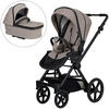 KINDERWAGENSET IVY GTR Outdoor HB  - Sandfarben/Schwarz, Basics, Textil/Metall (94/58/119cm) - Hartan