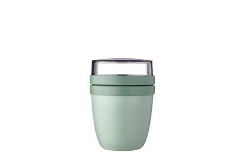 RECIPIENT PENTRU IAURT   - verde salvie, Konventionell, plastic (9,1/9,1/12,8cm) - Mepal