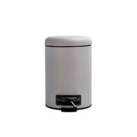 TRETEIMER 3 l  Kunststoff  - Schwarz/Grau, Trend, Kunststoff (19/26cm)