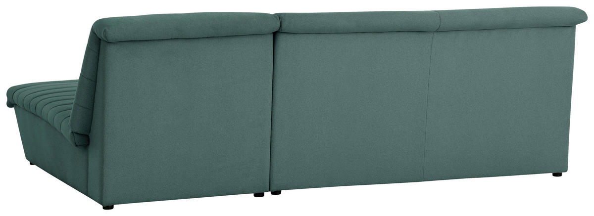 ECKSOFA Looks VIII Grün Webstoff  - Schwarz/Grün, Design, Kunststoff/Textil (274/168cm) - LOOKS by W.Joop