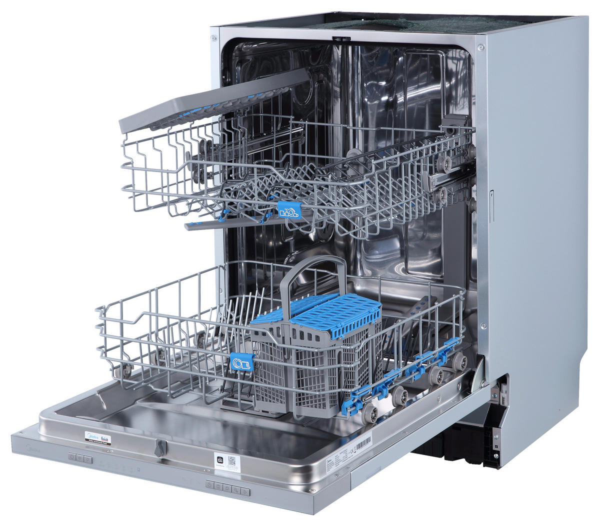 GESCHIRRSPÜLER MDWEB1303MS-W  - Basics, Metall (59,8/81,5/55cm) - Midea