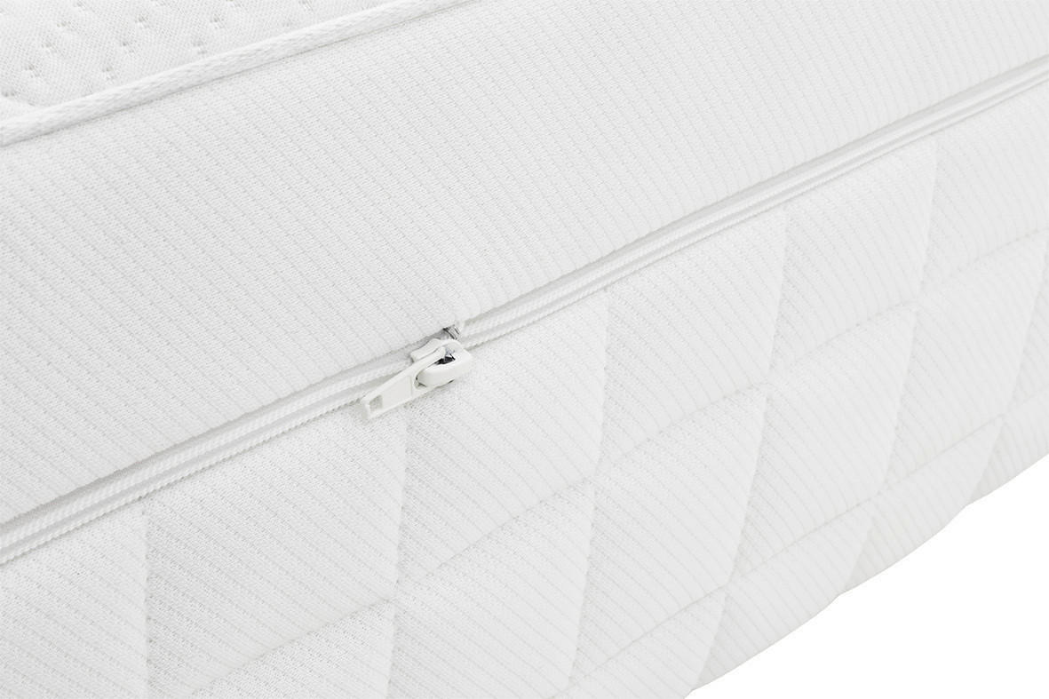 Thumbnail - Livetastic Boxspringmatratze Pure H3, Weiß, Textil, H3, Höhe ca. 26 cm, Füllung: Vlies, 140x200 cm, Oeko-Tex® Standard 1...