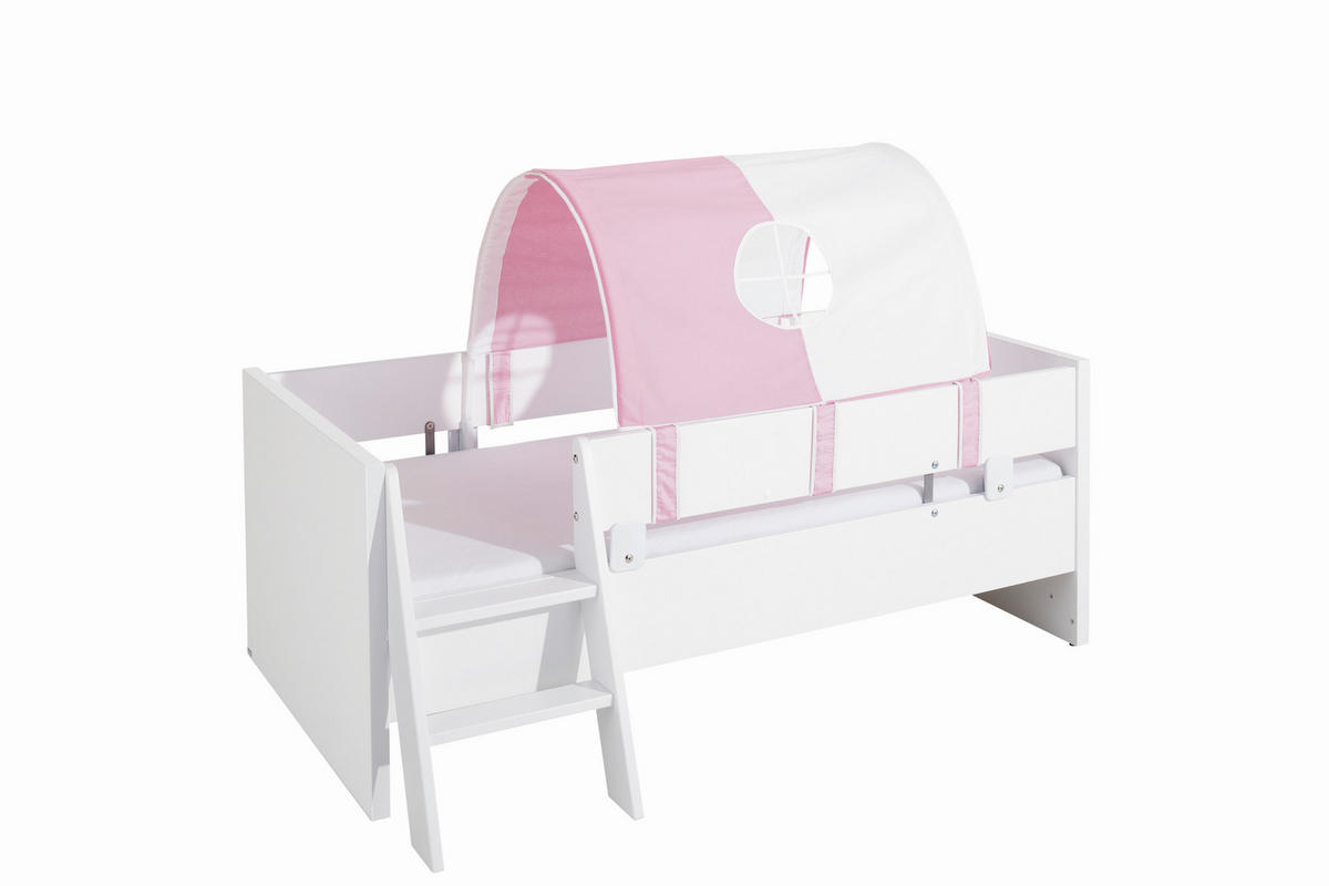 SPIELZELT - Rosa/Weiß, Basics, Textil (77,0/37,0/75,0cm) - Paidi