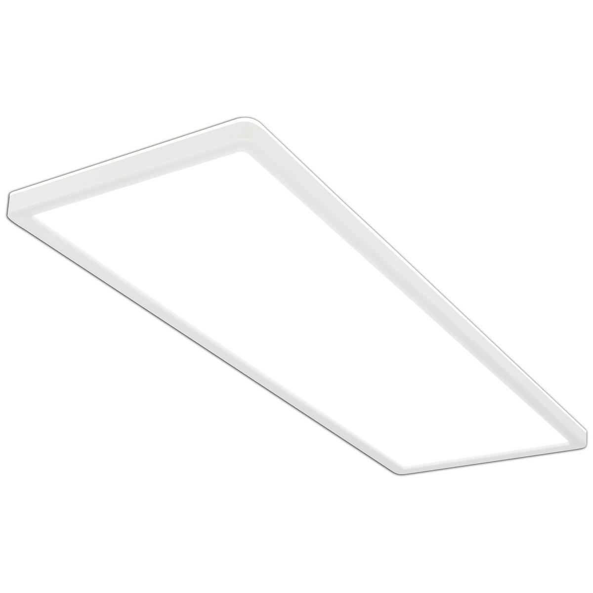 LED-PANEEL 58/20/3 cm  - Weiß, Design, Kunststoff (58/20/3cm)