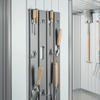 GERÄTESCHRANK - Silberfarben, Design, Metall (93/182,5/83cm) - Biohort