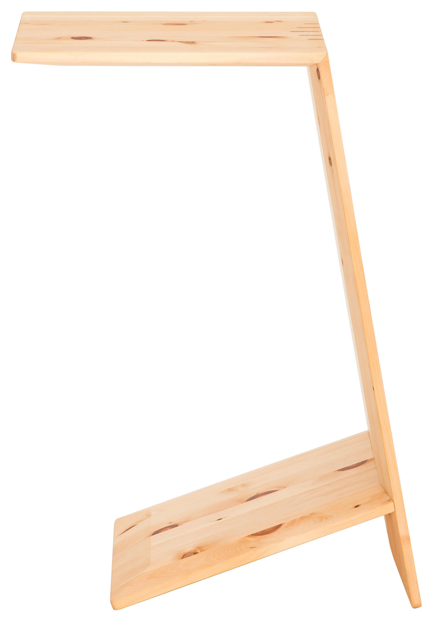 BEISTELLTISCH in Holz 37,6/38/76,6 cm  - Zirbelkieferfarben, Design, Holz (37,6/38/76,6cm) - Team 7