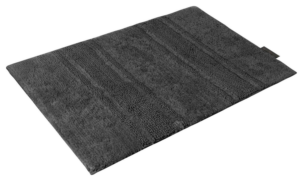 BADTEPPICH Anthrazit 50/60 cm  - Anthrazit, Basics, Textil (50/60cm) - Joop!