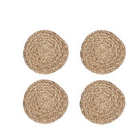 TOPFUNTERSETZER-SET Holz Naturfarben  - Naturfarben, Basics, Holz (24/28/4cm) - Zeller Present