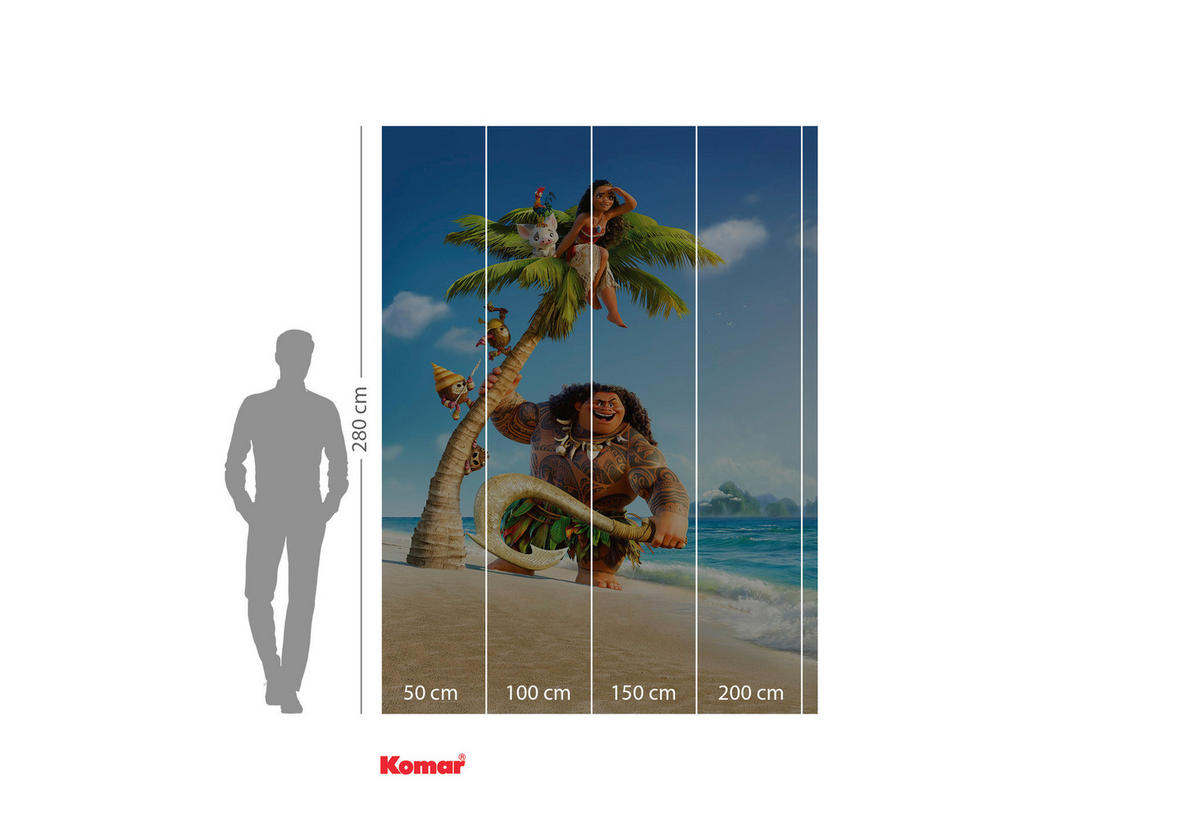 VLIESOVÁ TAPETA velikost: 184/248 cm - viacfarebná, Basics (184/248cm) - Komar