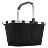 CARRYBAG SCHWARZ 22 L  - Schwarz, Basics, Textil/Metall (48/29/28cm) - Reisenthel