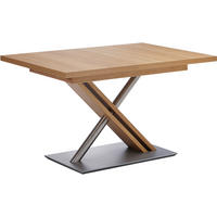 ESSTISCH 130-178/90/75 cm Echtholz, Nachbildung  Holz, Metall, Holzwerkstoff ausziehbar, in verschiedenen Größen erhältlich, in verschiedenen Holzarten erhältlich, in verschiedenen Holzdekoren erhältlich, Variantenauswahl rechteckig Eichefarben  - Eichefarben, KONVENTIONELL, Holz/Holzwerkstoff (130-178/90/75cm) - Moderano