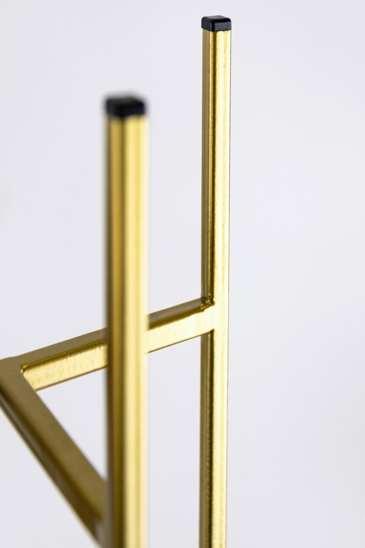 BLUMENSTÄNDER Metall  - Goldfarben, Basics, Metall (28/75/28cm)