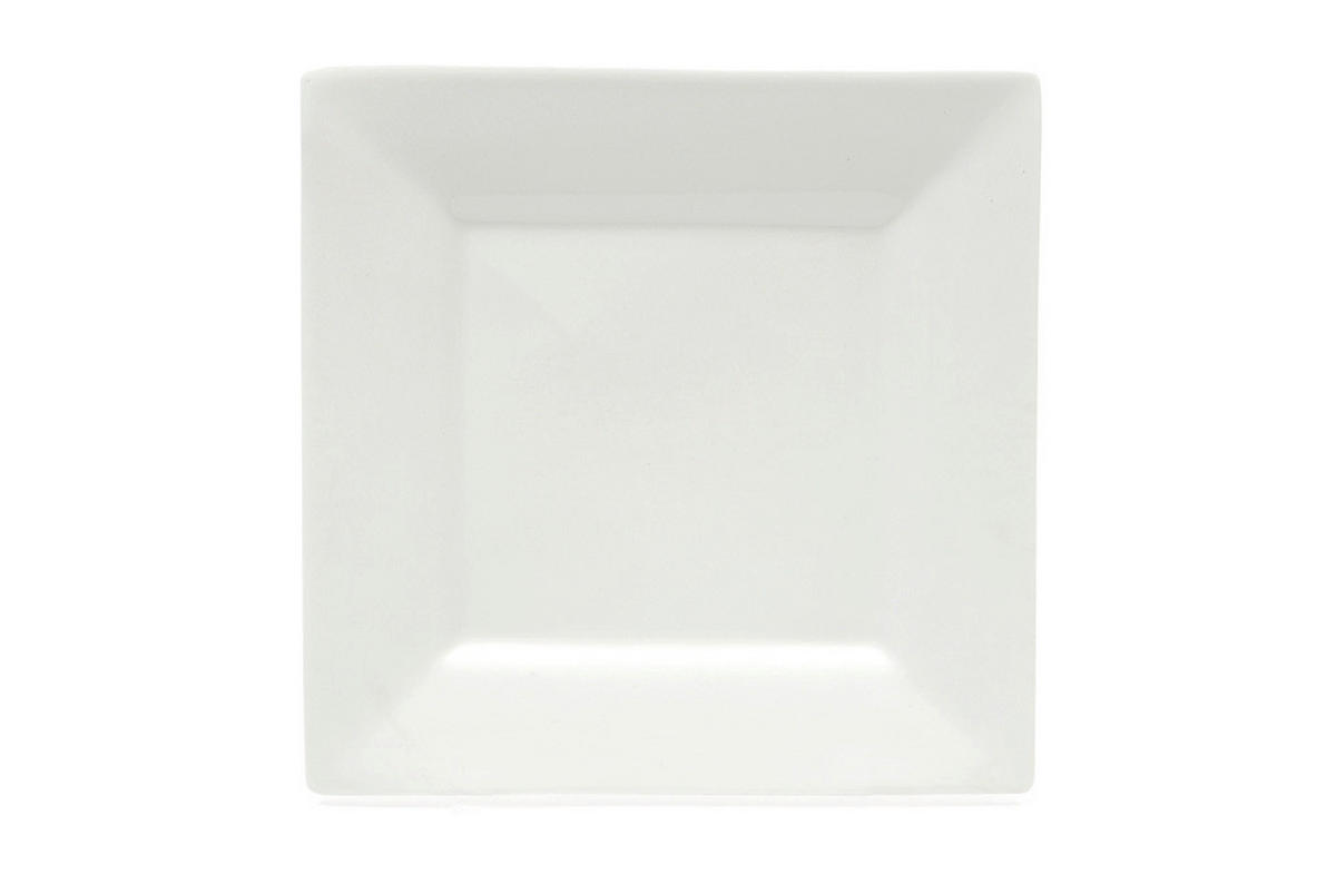 DEZERTNÝ TANIER, keramika, 18,5/18,5 cm - biela, Basics, keramika (18,5/18,5cm) - Maxwell & Williams
