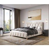 POLSTERBETT 120/200 cm  in Cappuccino  - Cappuccino, Modern, Holz/Holzwerkstoff (120/200cm) - MID.YOU