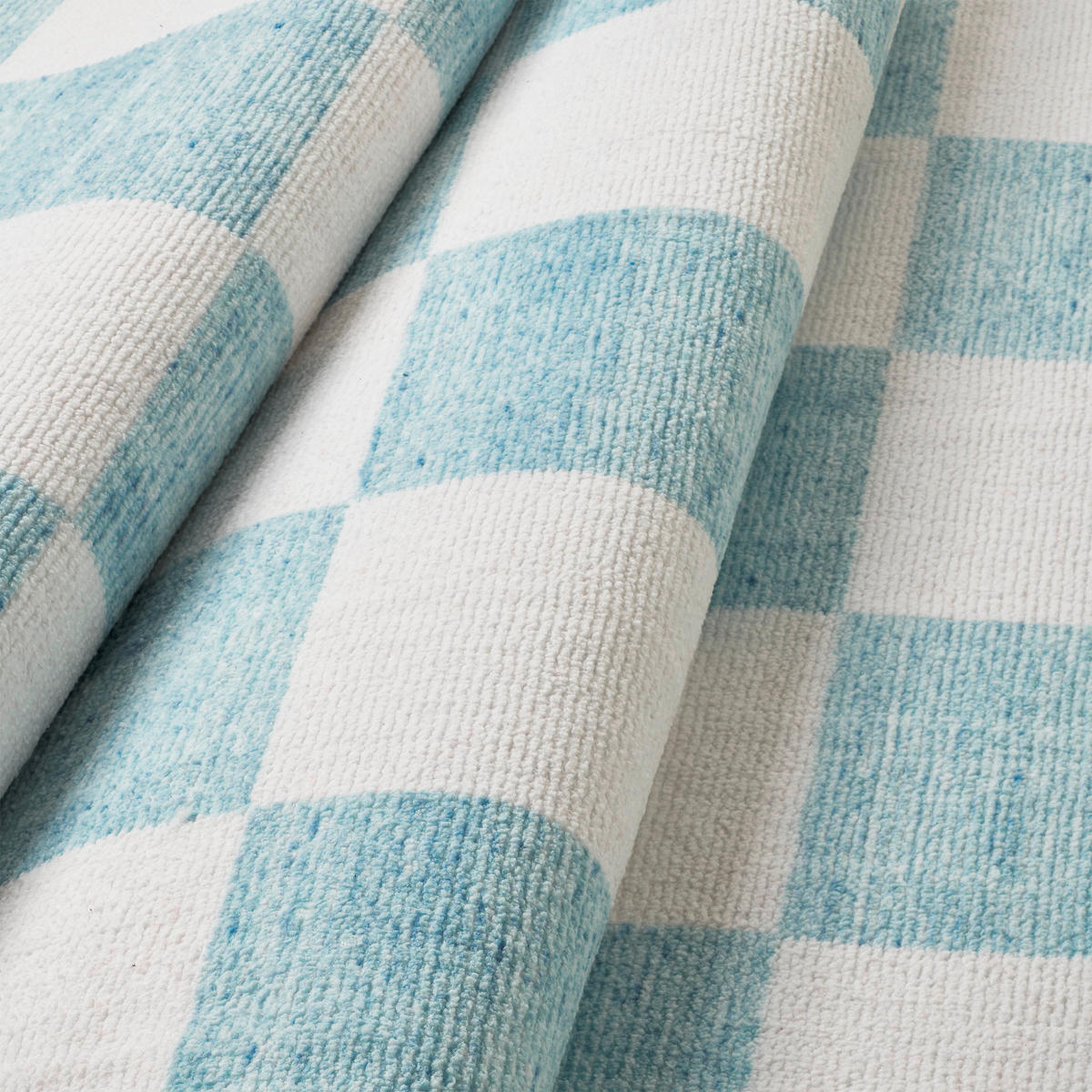 TUFTTEPPICH 80/150 cm MESIO JACK Mintgrün, Grauweiß  - Grauweiß/Mintgrün, Design, Kunststoff/Textil (80/150cm) - Lindorug